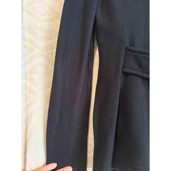 Standard James Perse Black Knit Blazer Jacket Career Casual - Picture 9 of 11